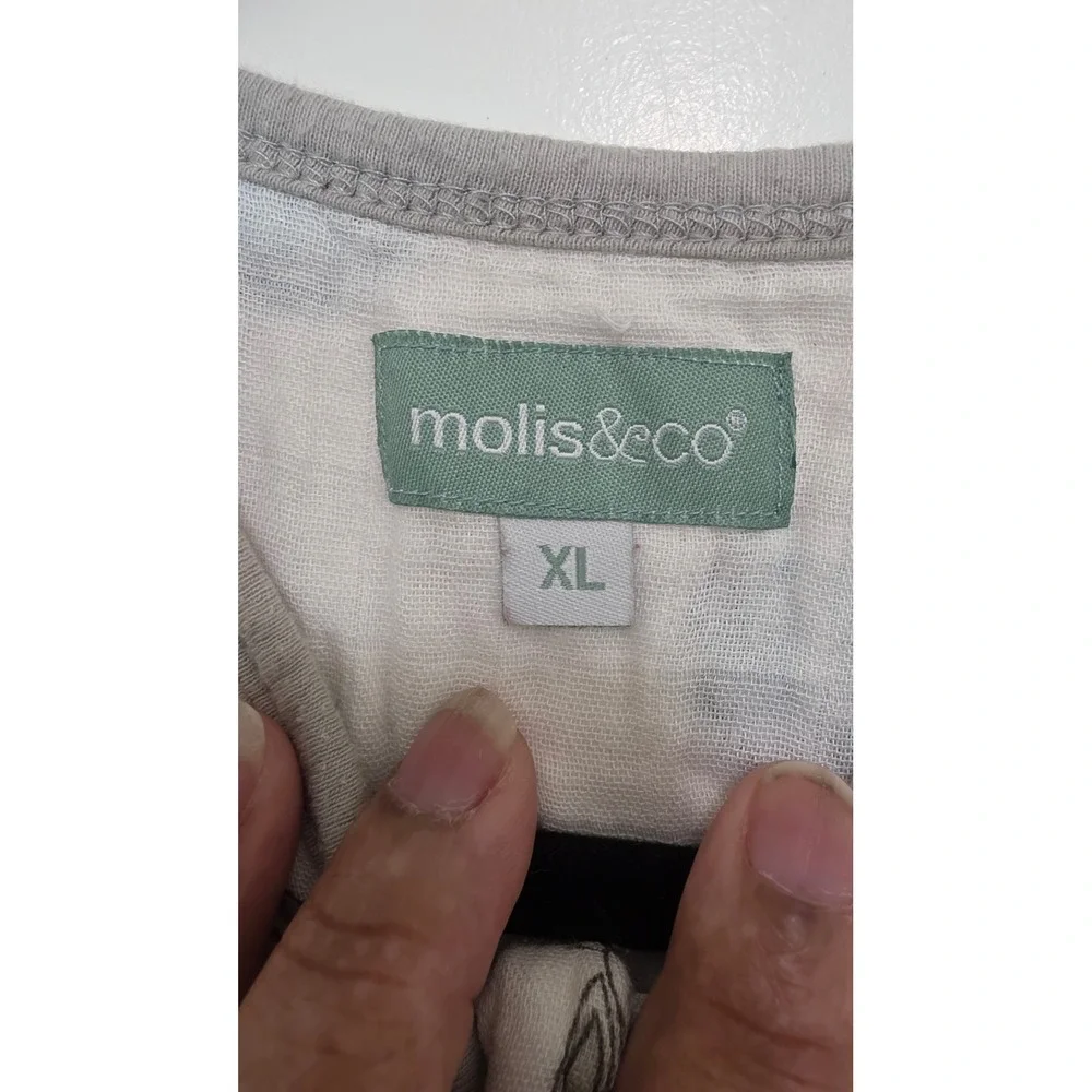 Molis & Co Baby Sleep Sack Unisex XL White Bunny Balloon Muslin 0.5 TOG Wearable